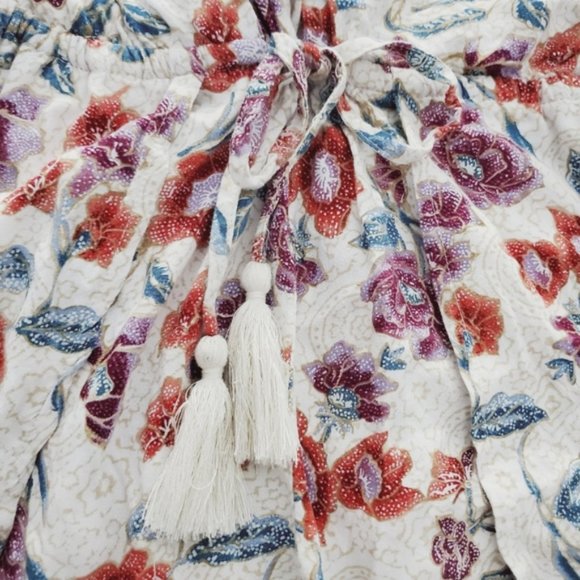 Hollister Vintage style Boho Keyhole Cross Over Surplice Romper - Picture 15 of 16